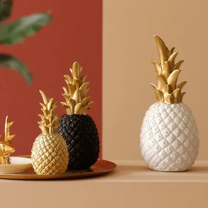 Pinetro - Textured Two-Tone Decorative Ornament