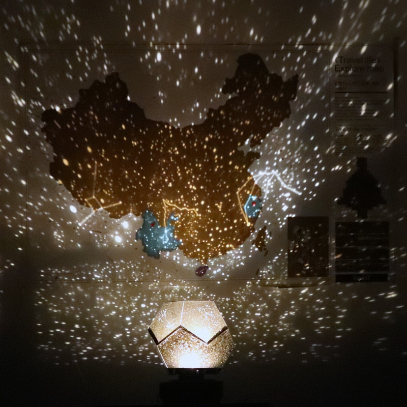 CosmoGlow | Starry Sky Projector Lamp