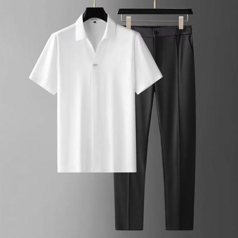 Lucien | Men's Polo Shirt – Elegant Casual Style Set-3