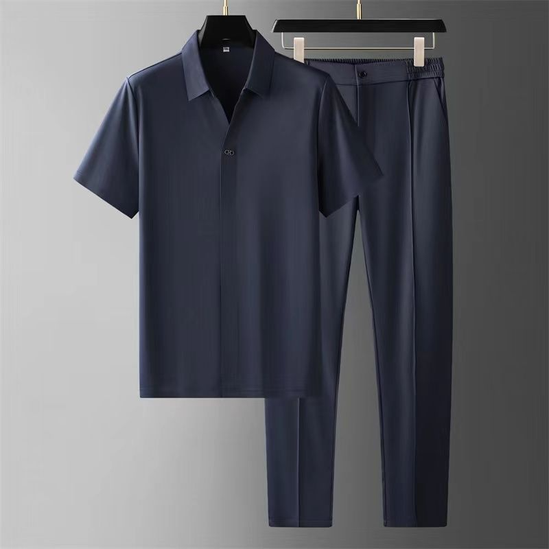 Lucien | Men's Polo Shirt – Elegant Casual Style Set-4