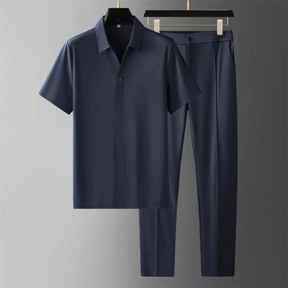 Lucien | Men's Polo Shirt – Elegant Casual Style Set-4