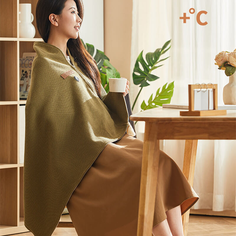 ThermaSoft | Washable Electric Heated Blanket with USB Connection