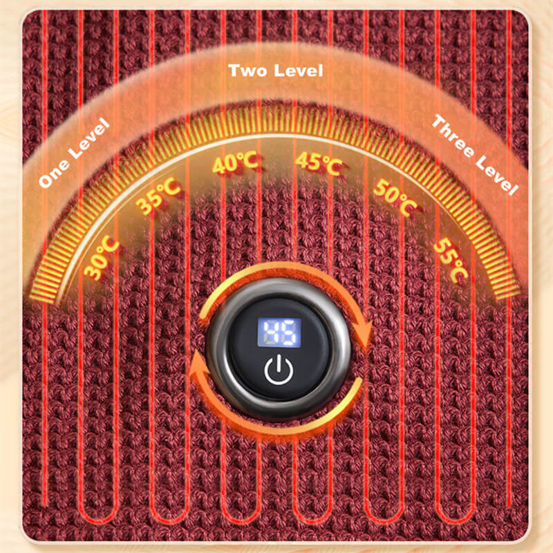 ThermaSoft | Washable Electric Heated Blanket with USB Connection