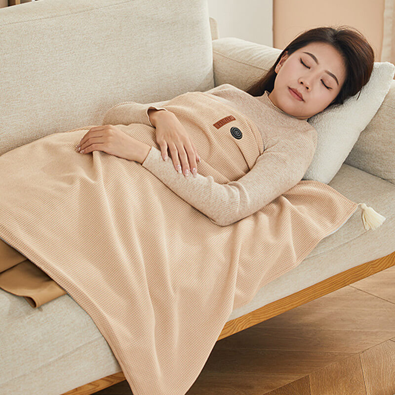 ThermaSoft | Washable Electric Heated Blanket with USB Connection