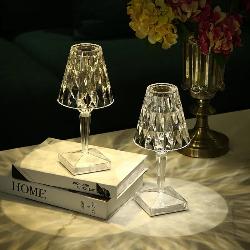Prismora - Faceted Rechargeable Table Lamp