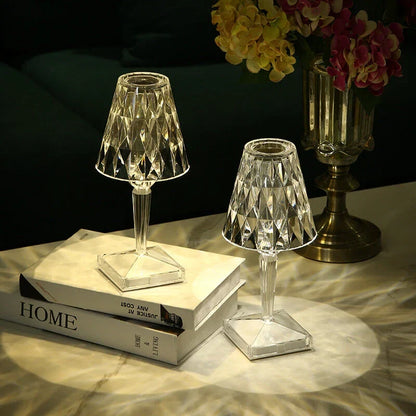 Prismora - Faceted Rechargeable Table Lamp