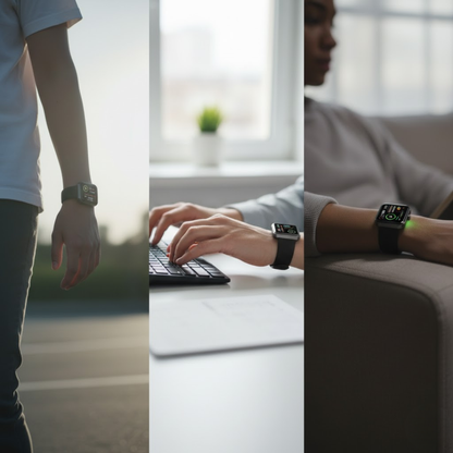 PulseVue - Compact Touchscreen Smartwatch