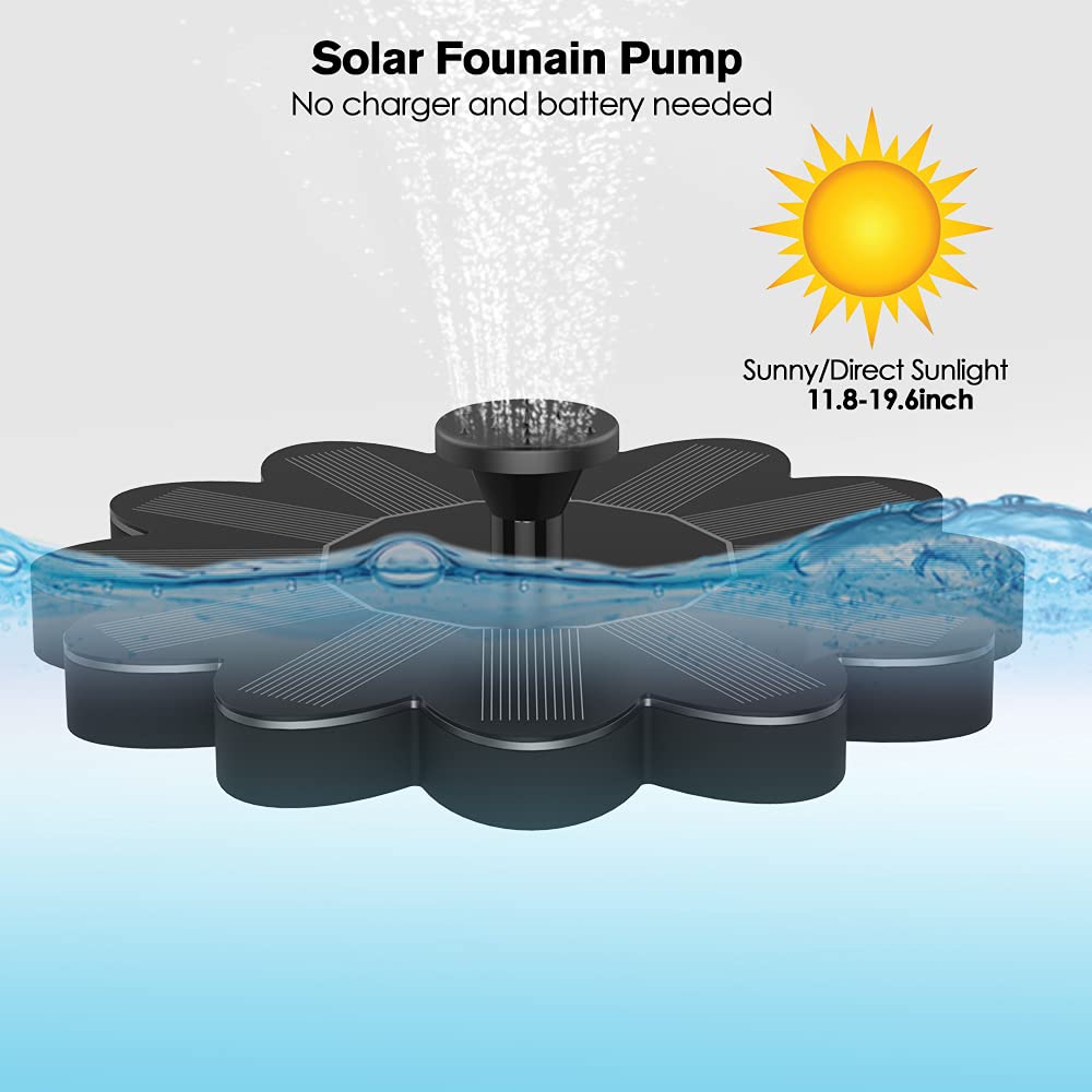 LilyShine | Flower-Shaped Water Fountain for Ponds and Pools