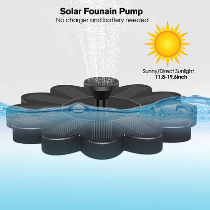 LilyShine | Flower-Shaped Water Fountain for Ponds and Pools