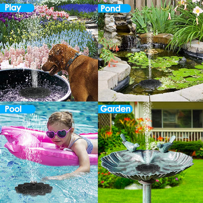 LilyShine | Flower-Shaped Water Fountain for Ponds and Pools