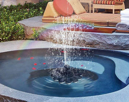 LilyShine | Flower-Shaped Water Fountain for Ponds and Pools