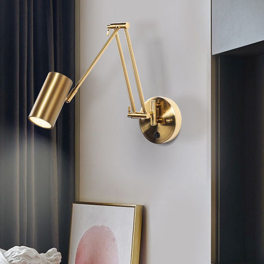 RadiantPivot | Elegant Swiveling Wall Lamp1