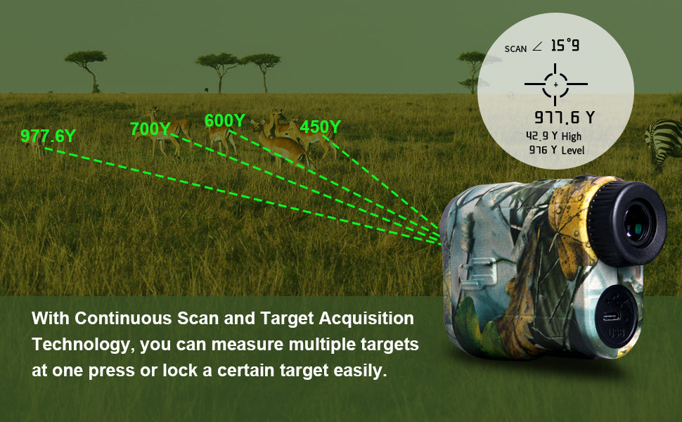 RangemasterPro - Compact Hunting Range Finder