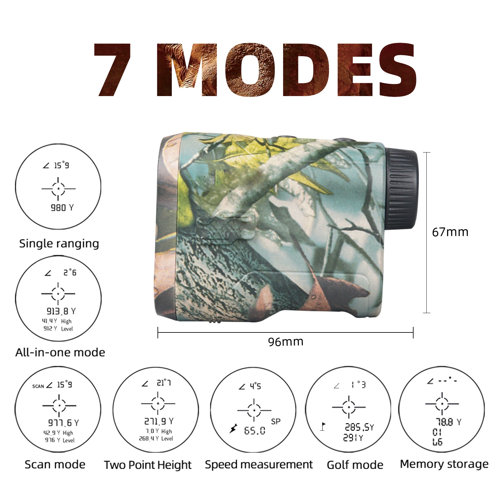 RangemasterPro - Compact Hunting Range Finder