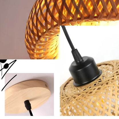 RattanShade | Natural Handmade Bamboo Pendant Lamp