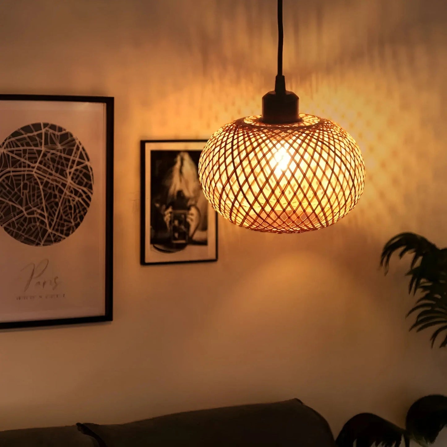 RattanShade | Natural Handmade Bamboo Pendant Lamp