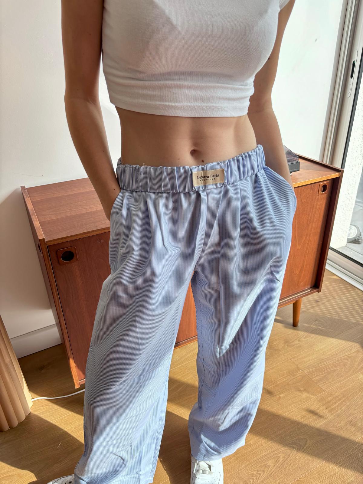 Bellezza | Women's Pants – Effortless Relaxed-Fit Elegance-2