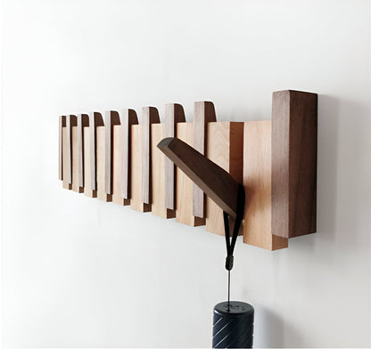 HarmonyHooks | Elegant Piano Key Wall Shelf