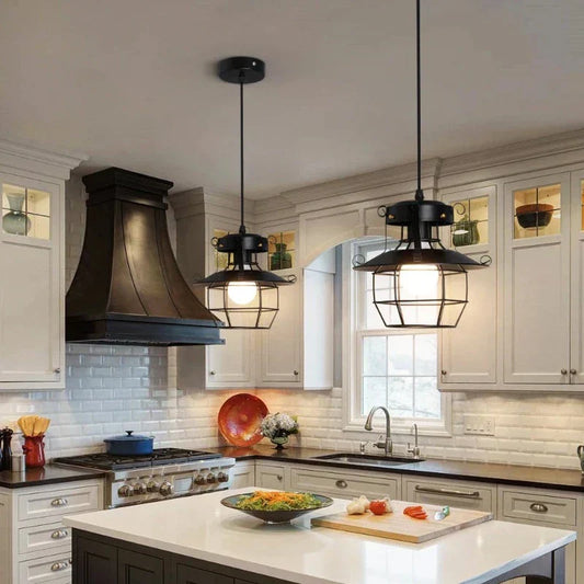 VintageVault | Industrial Ceiling Light