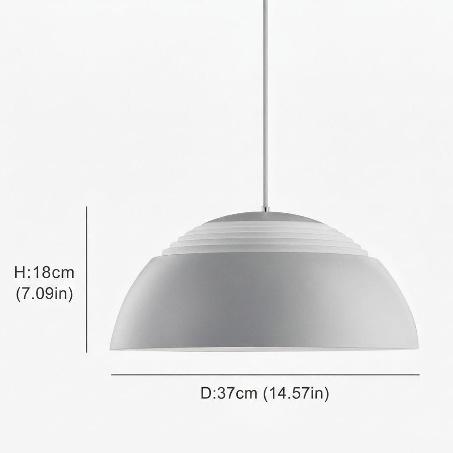Ridgent - Dome Pendant Ceiling Light16