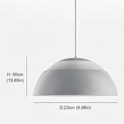 Ridgent - Dome Pendant Ceiling Light17