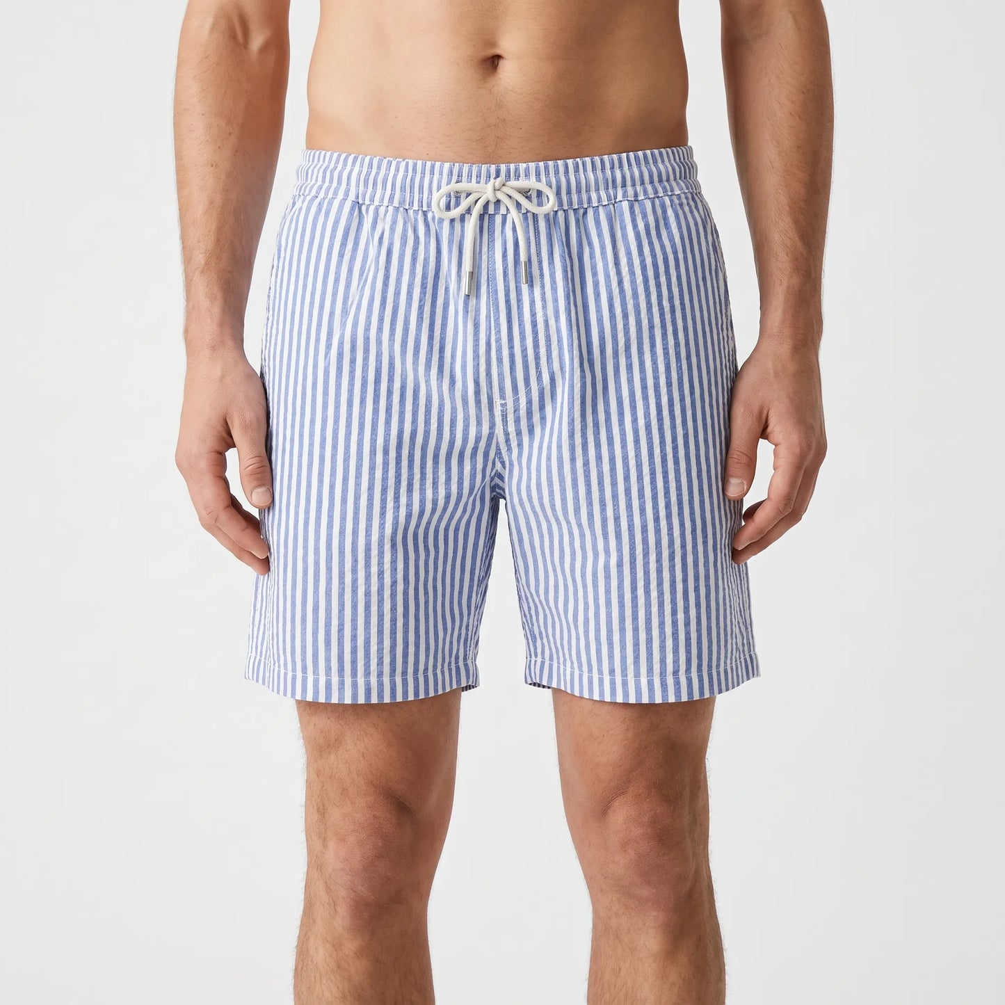 Ronald - Striped Casual Summer Shorts