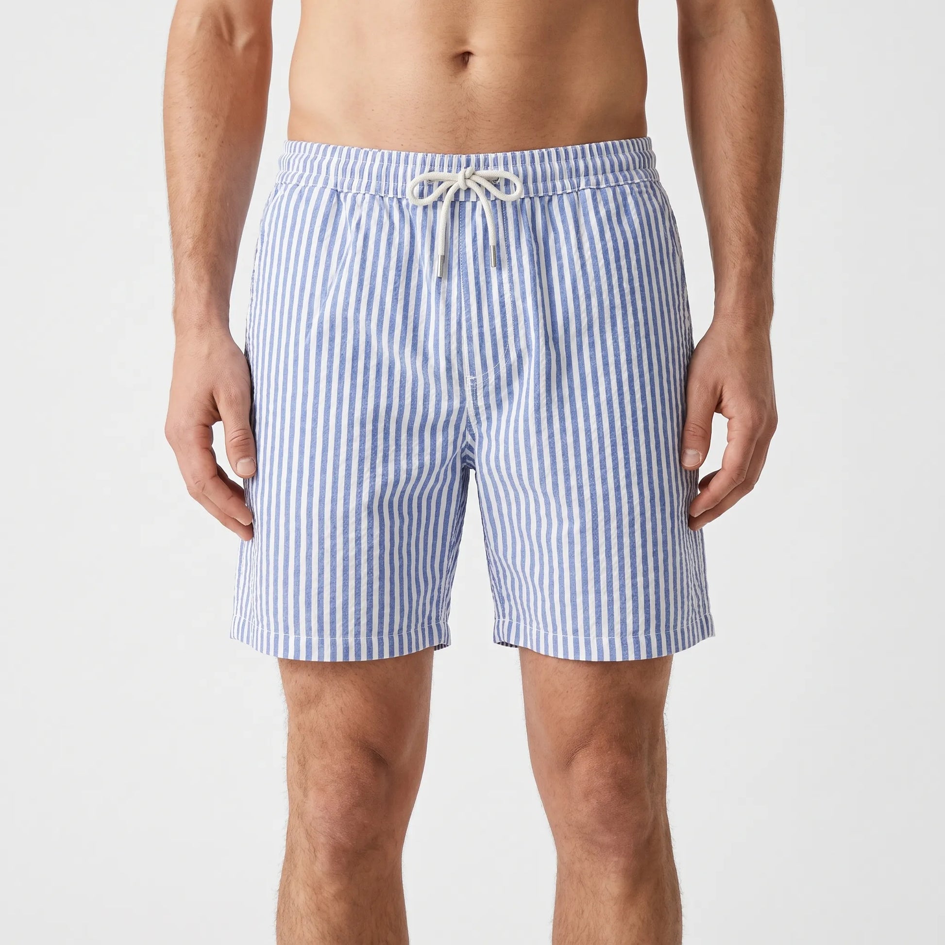 Ronald - Striped Casual Summer Shorts