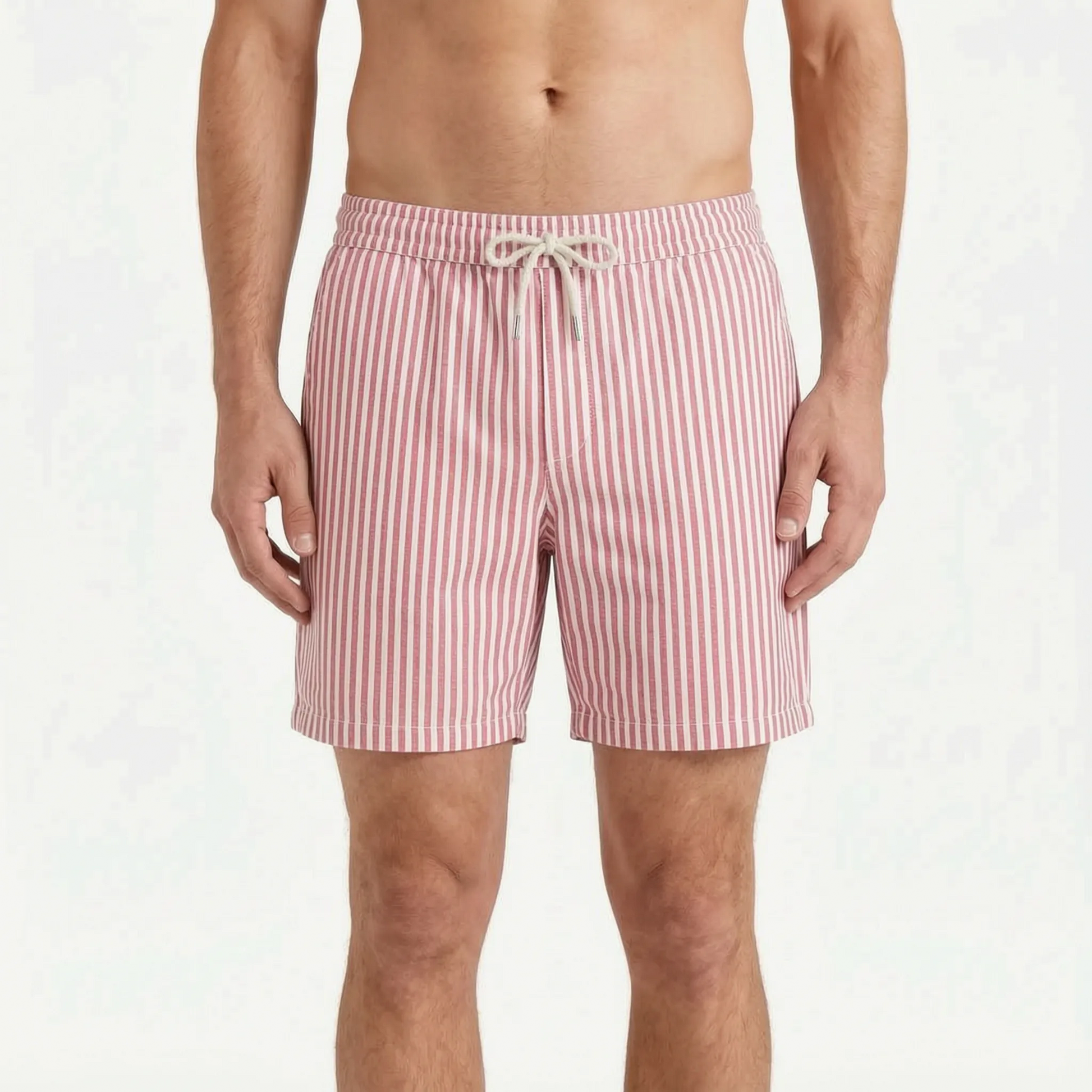 Ronald - Striped Casual Summer Shorts