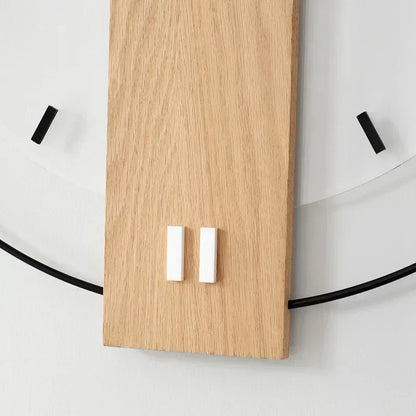 SilentOak | Silent Wall Clock Made of Wood