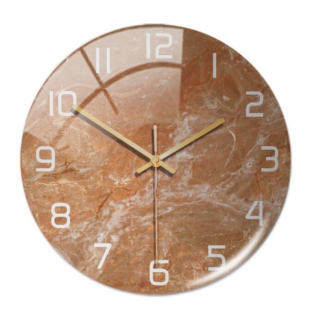 LuxeTimepiece | Timeless Elegance Marble Clock