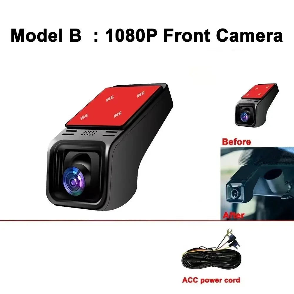 DriveMax | 4K Wi‑Fi Dashcam with GPS + Dual Camera