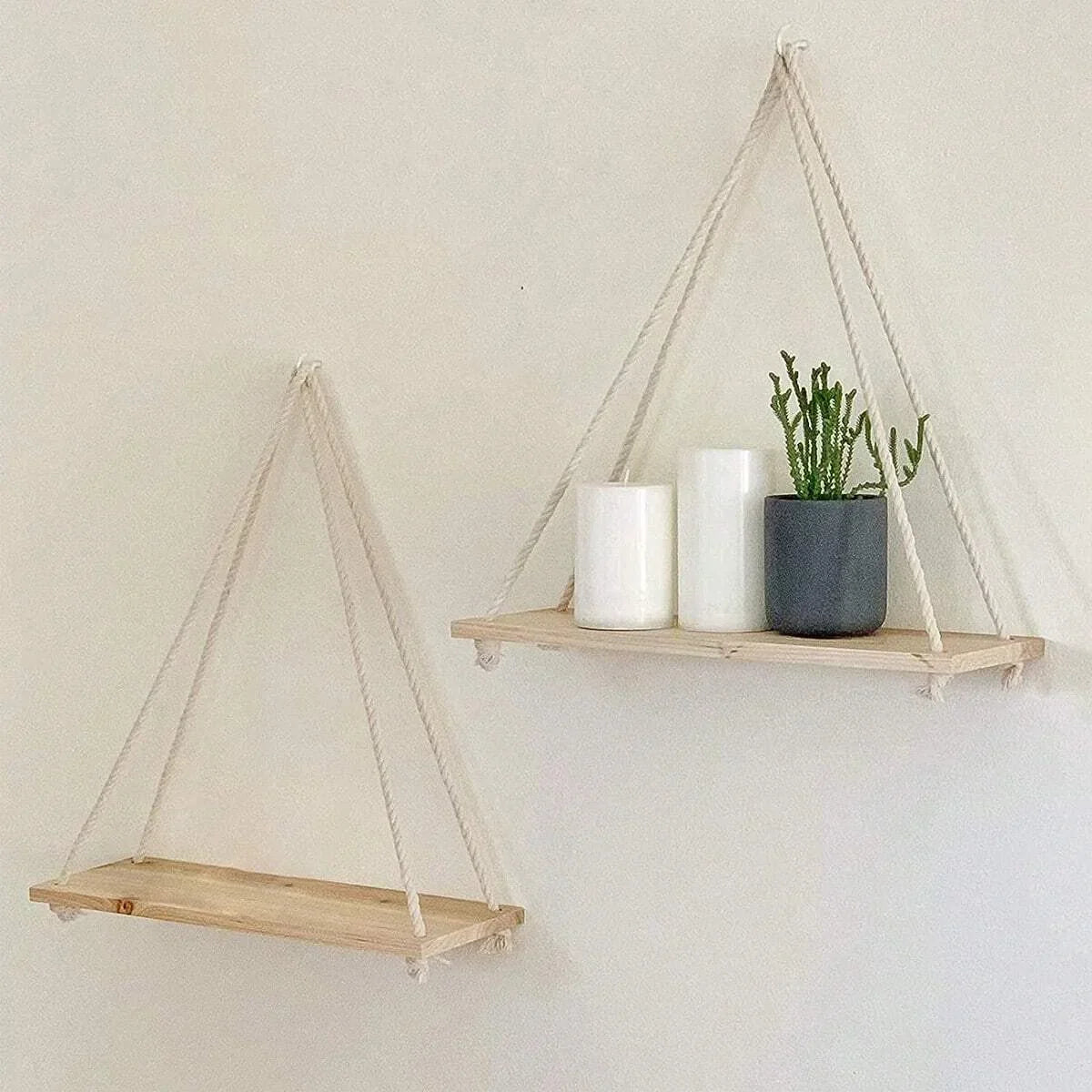 RusticSwing | Minimalist & Elegant Plant Wall Shelf