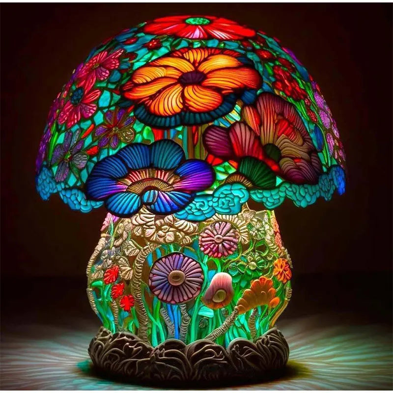 FungalGlow | Colorful Mushroom Lamp