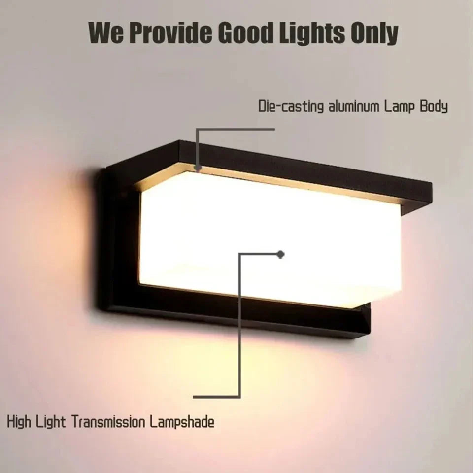 SenseGlow | Intelligent LED Wall Light with Motion Sensor