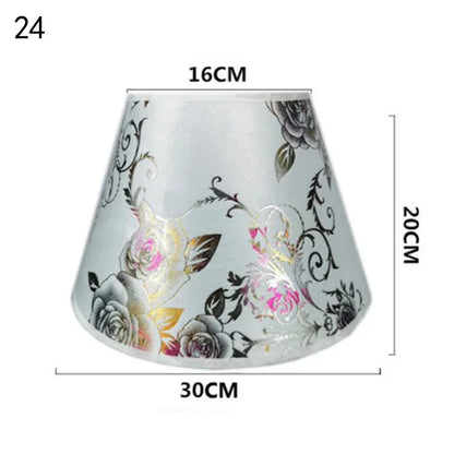 DecoCharm | Nostalgic Fabric & PVC Lampshade