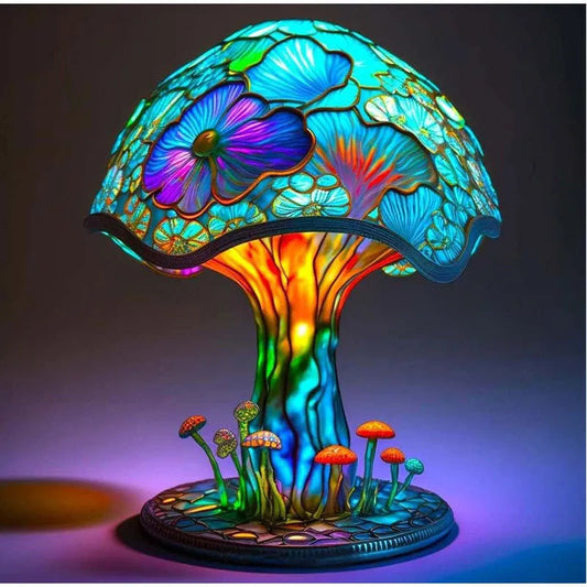 FungalGlow | Colorful Mushroom Lamp