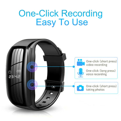 TimeSnap | Compact Watch Camera with Video & Voice Recording