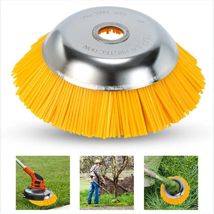 WeedWhirl | Effective nylon brush wheel for weeds