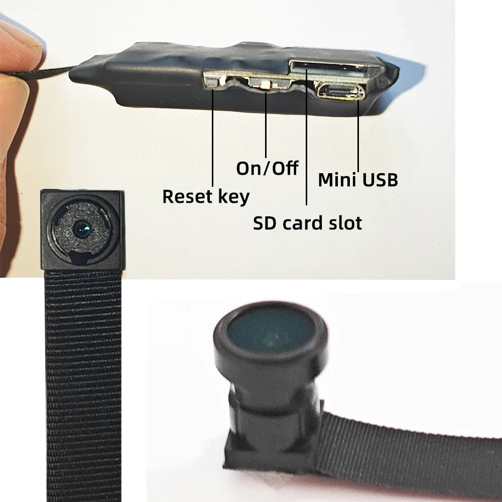 InvisiMod | Portable camera DIY module with SD recording & alarm