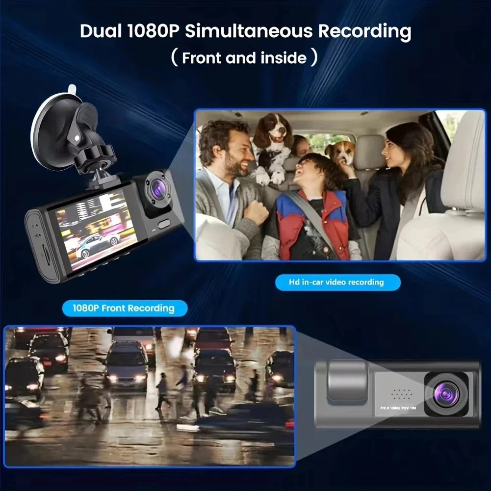 ClearRide | 1080P Xiaomi Dashcam with Night Vision & 2" Display