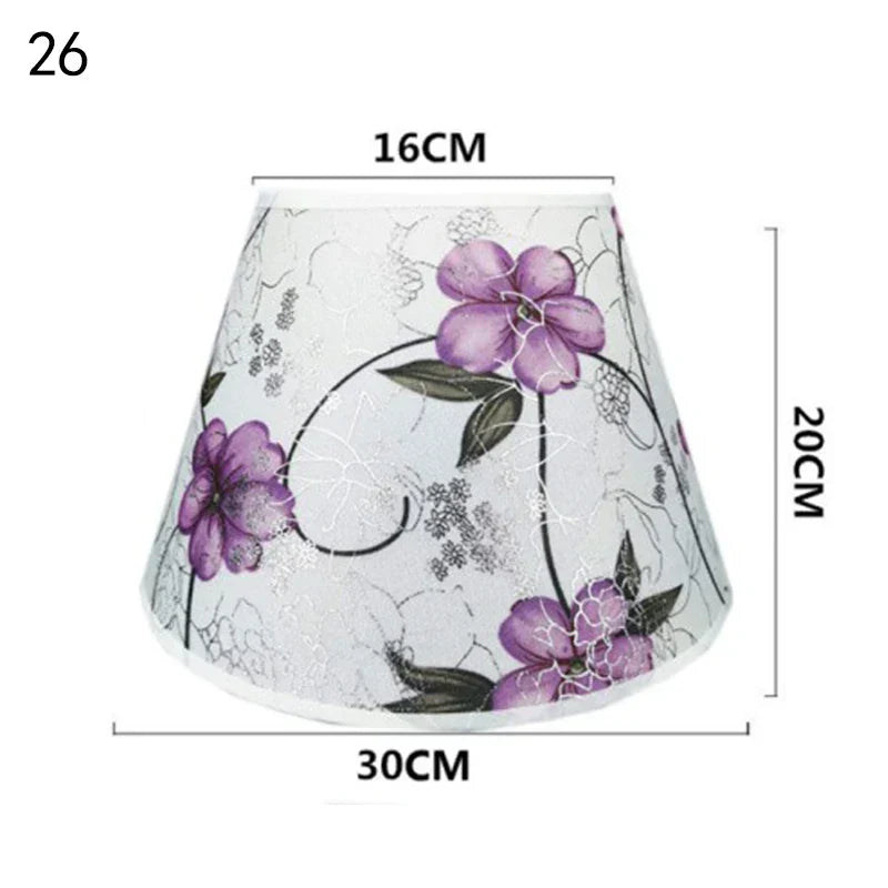 DecoCharm | Nostalgic Fabric & PVC Lampshade