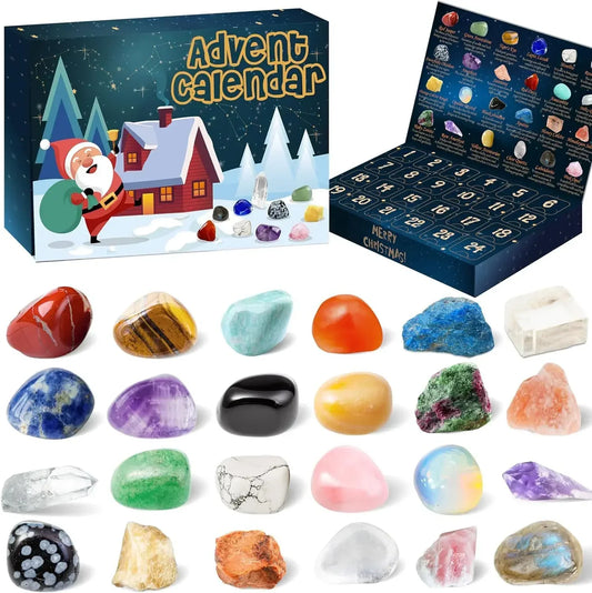 StoneMagic | Advent Calendar – 24 Natural Crystal Treasures
