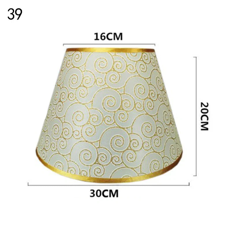 DecoCharm | Nostalgic Fabric & PVC Lampshade