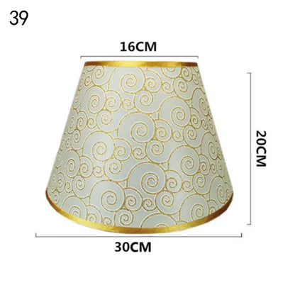 DecoCharm | Nostalgic Fabric & PVC Lampshade