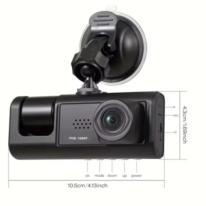 ClearRide | 1080P Xiaomi Dashcam with Night Vision & 2" Display