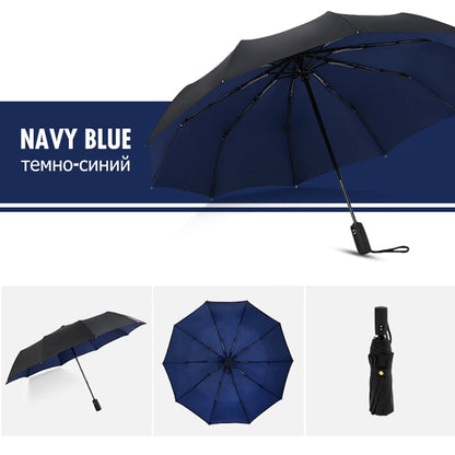 WindMate | Windproof Umbrella – Compact & Durable Frame