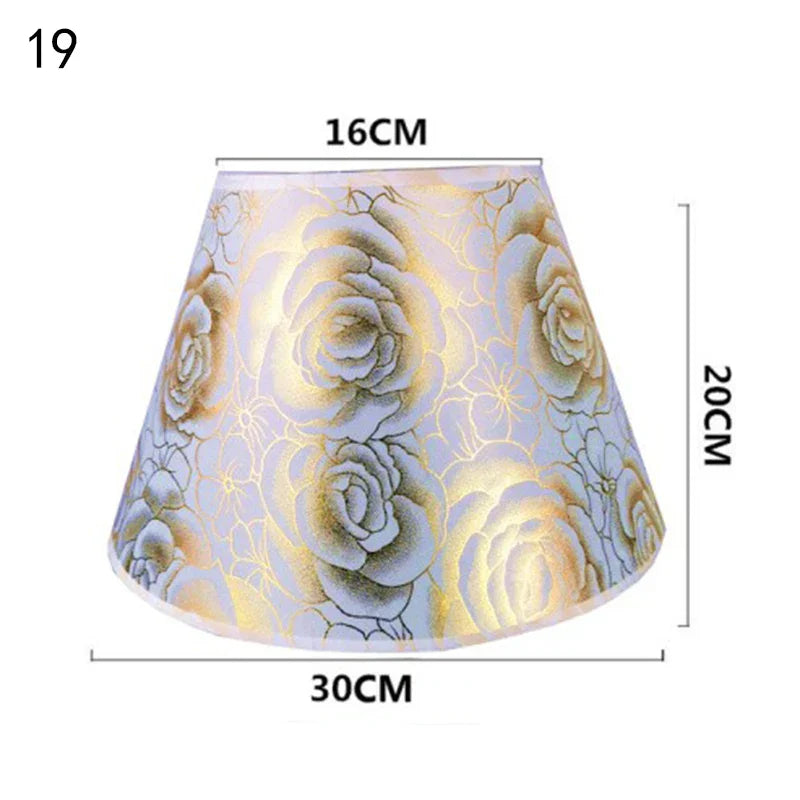 DecoCharm | Nostalgic Fabric & PVC Lampshade
