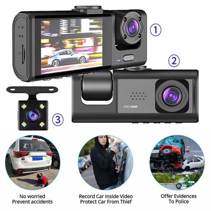 ClearRide | 1080P Xiaomi Dashcam with Night Vision & 2" Display