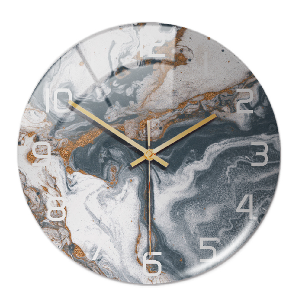 LuxeTimepiece | Timeless Elegance Marble Clock