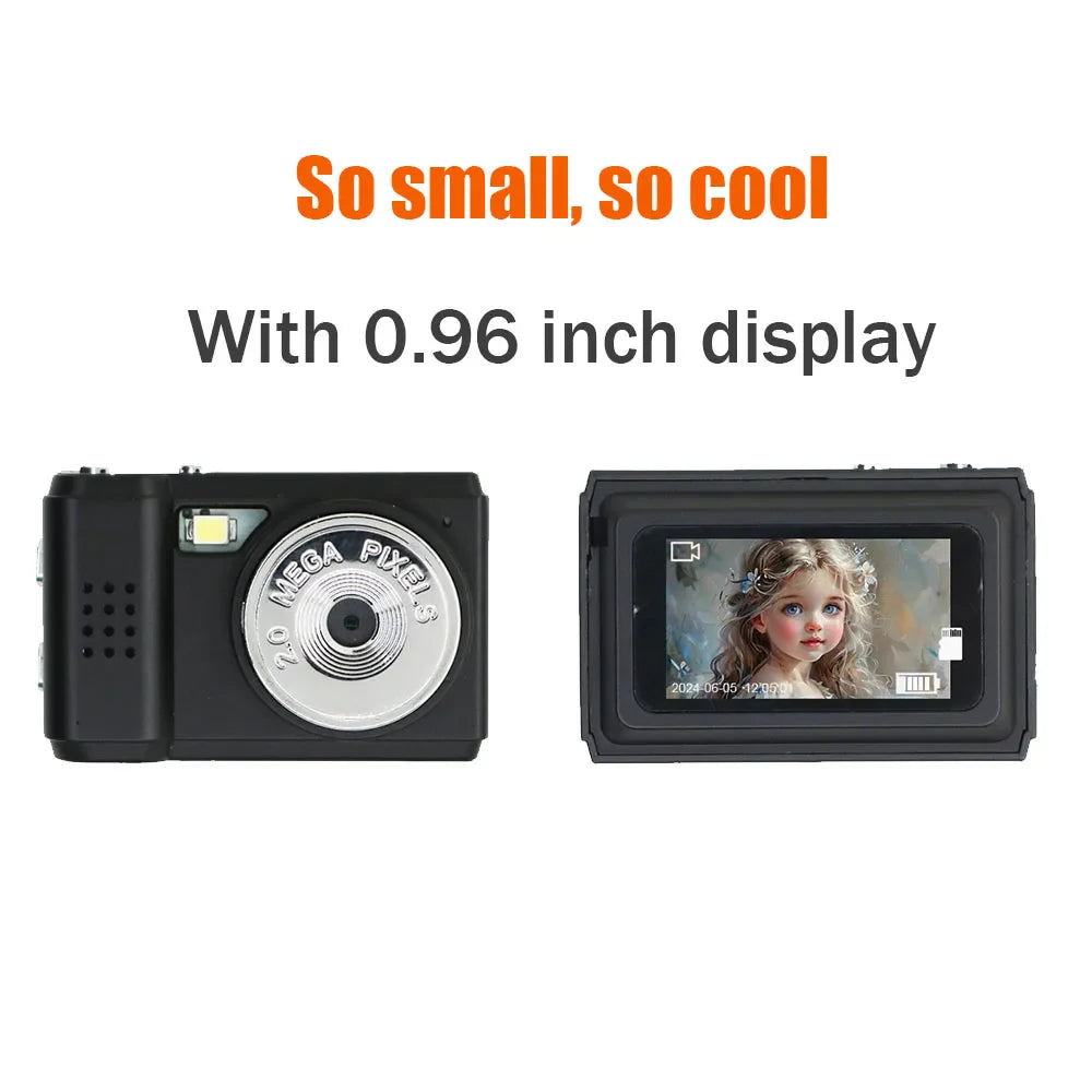 NanoShot | Mini HD Camera with Memory Expansion up to 128GB